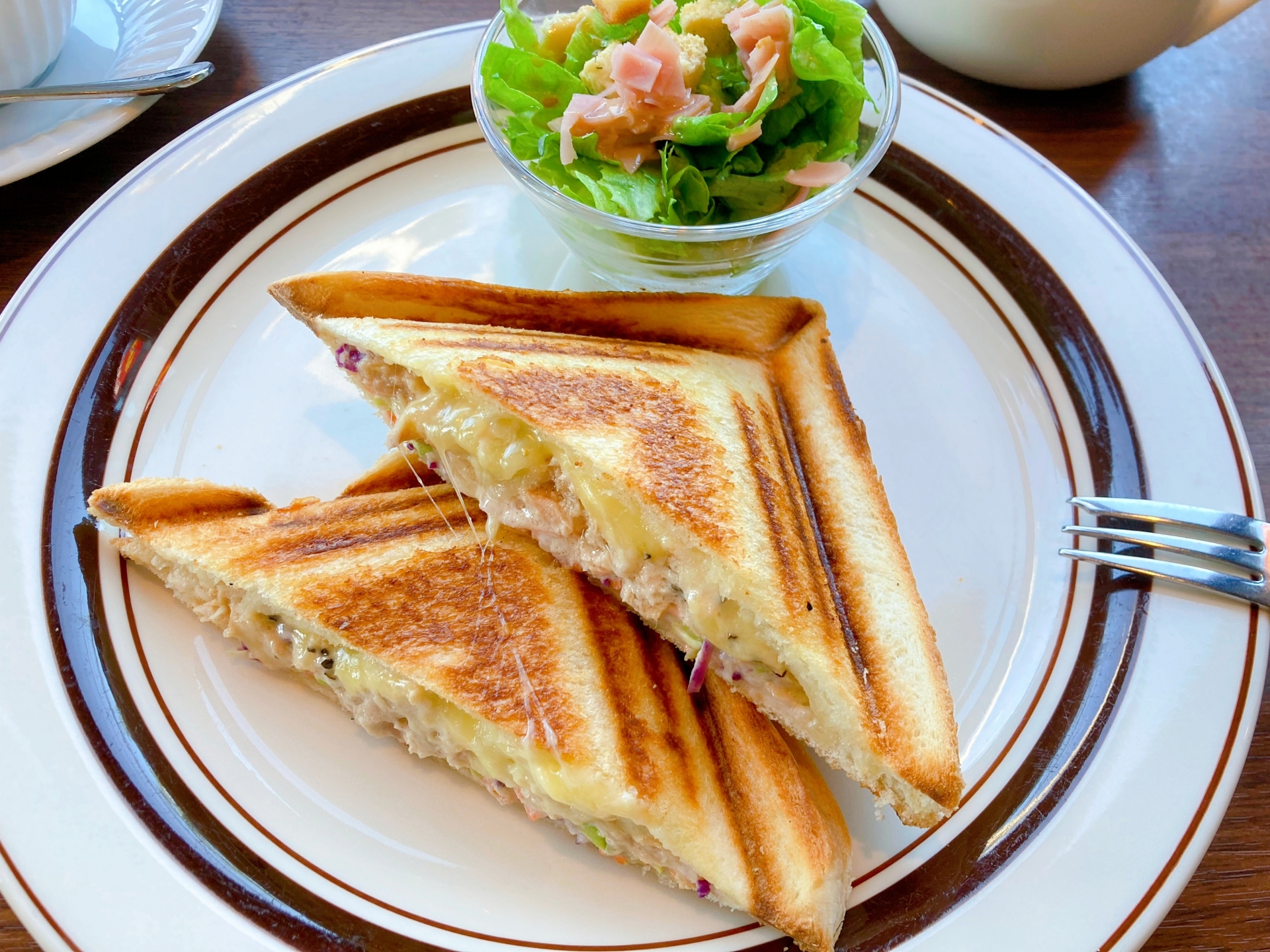 ホットサンドメニュー